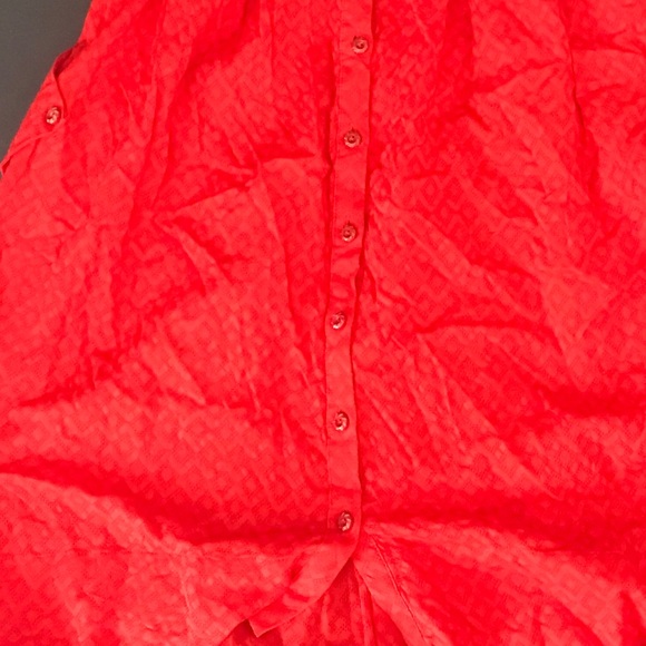 Anthropology 9-H15 STCL red dress - Picture 3 of 3